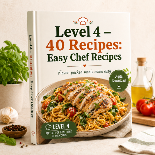 Level 4 – 40 Recipes: Everyday Easy Cooking