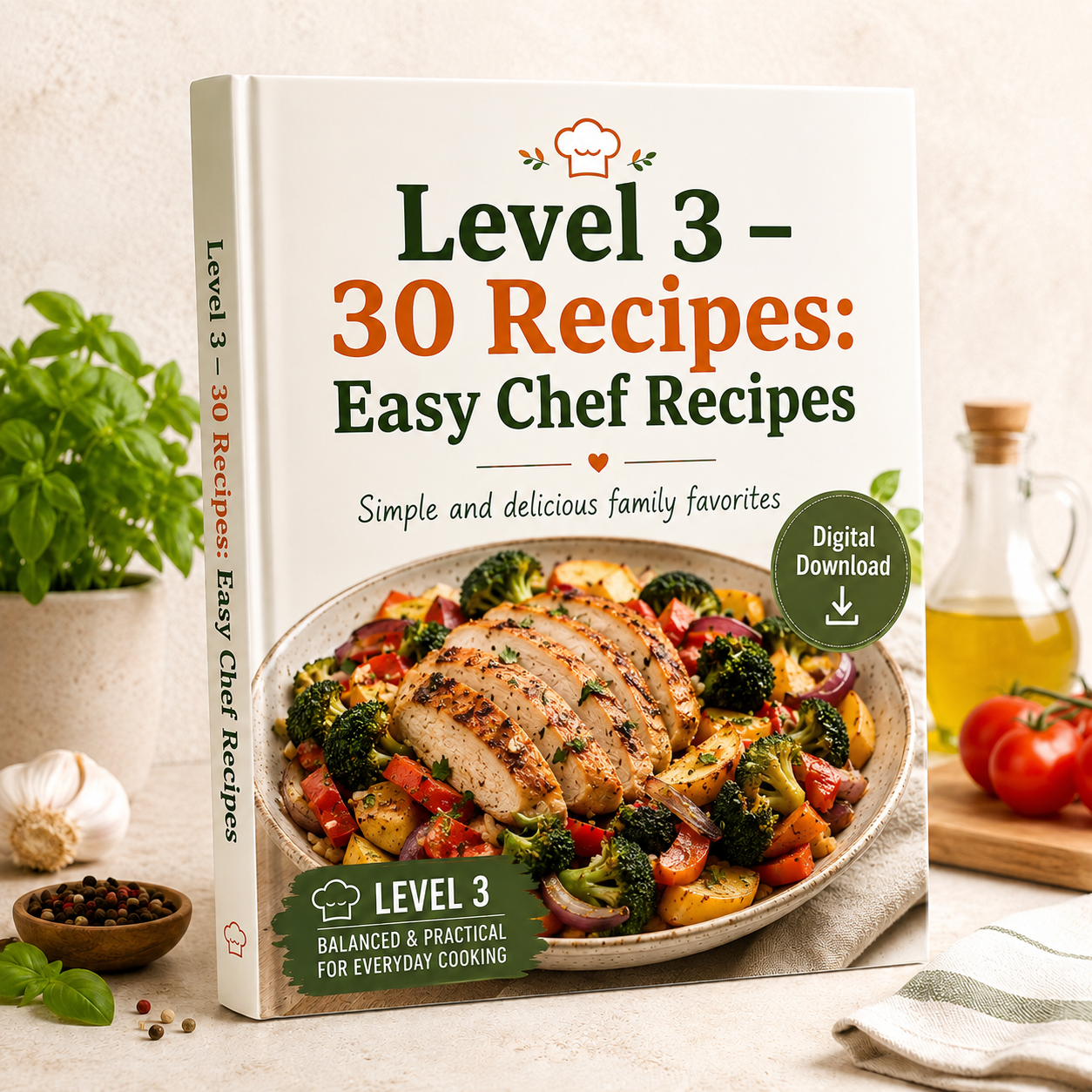 Level 3 – 30 Recipes: Simple & Delicious Meals